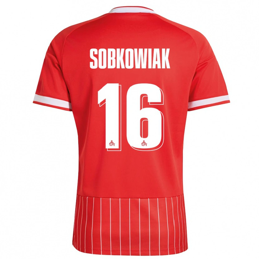 Danxen Kid Jannis Sobkowiak #16 Red White Green Away Jersey 2026/27 T-Shirt