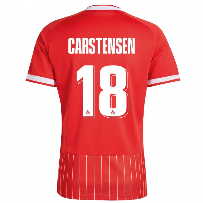 Danxen Kid Rasmus Carstensen #18 Red White Green Away Jersey 2026/27 T-Shirt