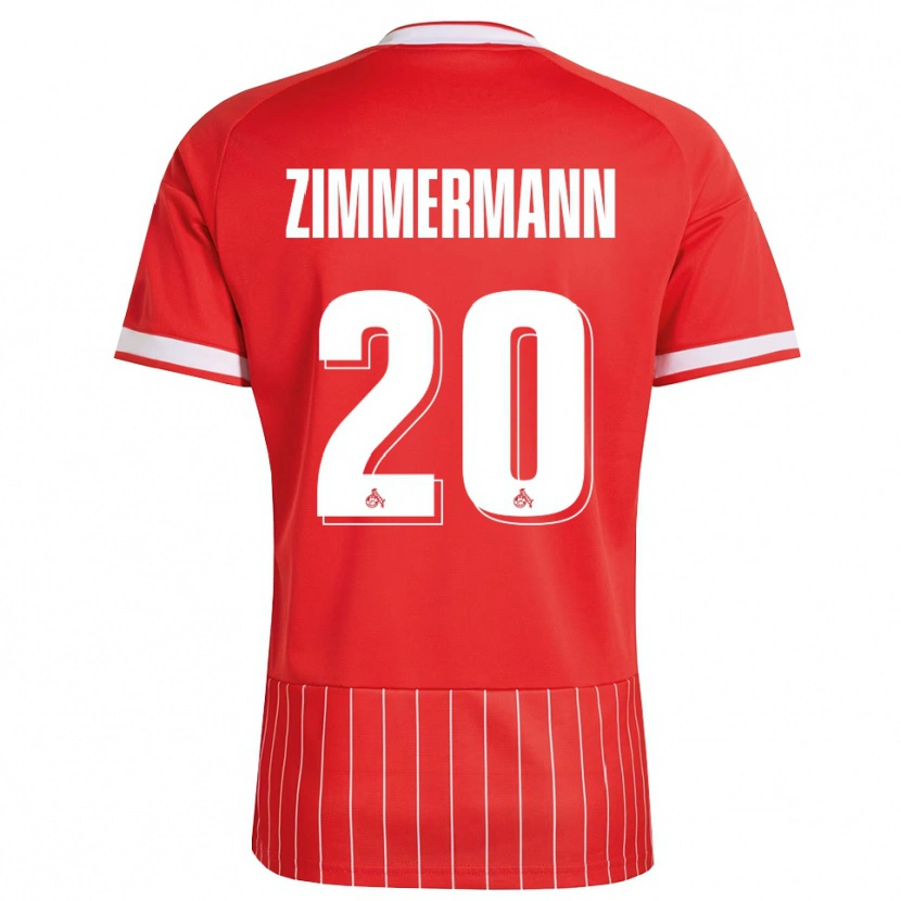 Danxen Kid Nick Zimmermann #20 Red White Green Away Jersey 2026/27 T-Shirt
