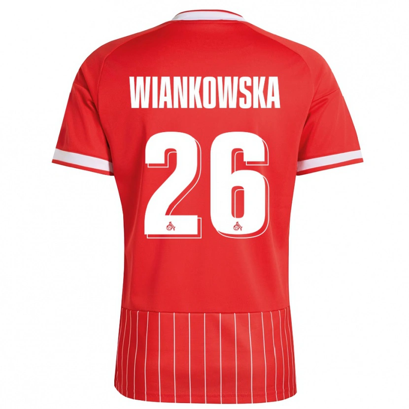 Danxen Kid Martyna Wiankow­ska #26 Red White Green Away Jersey 2026/27 T-Shirt