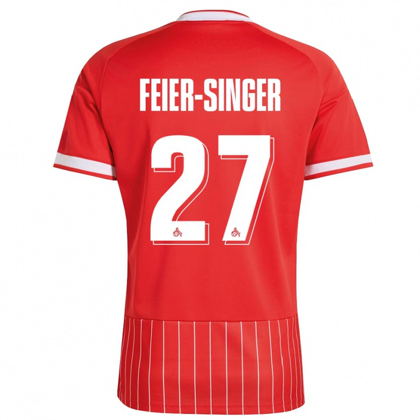 Danxen Kid Laura Feier-Singer #27 Red White Green Away Jersey 2026/27 T-Shirt