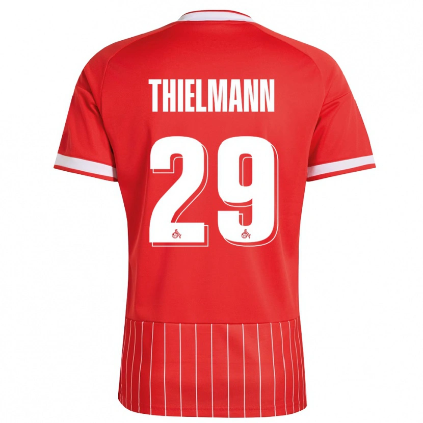 Danxen Kid Jan Thielmann #29 Red White Green Away Jersey 2026/27 T-Shirt