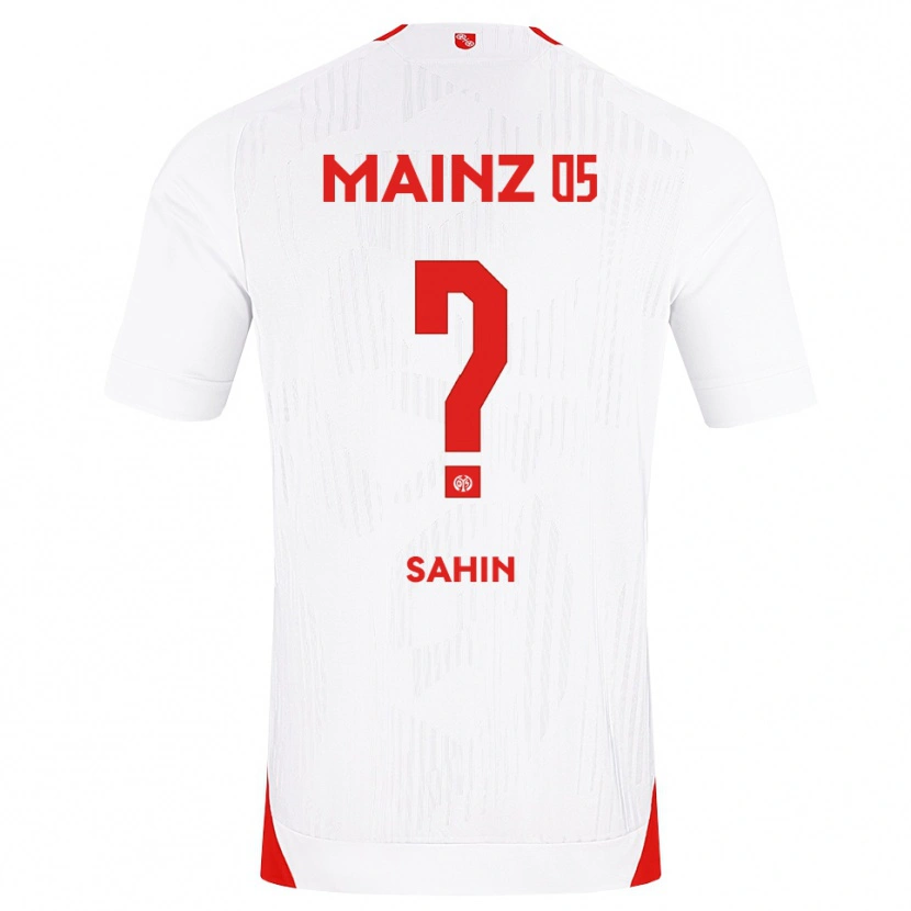 Danxen Kid Malik Sahin #0 White Red Yellow Away Jersey 2026/27 T-Shirt
