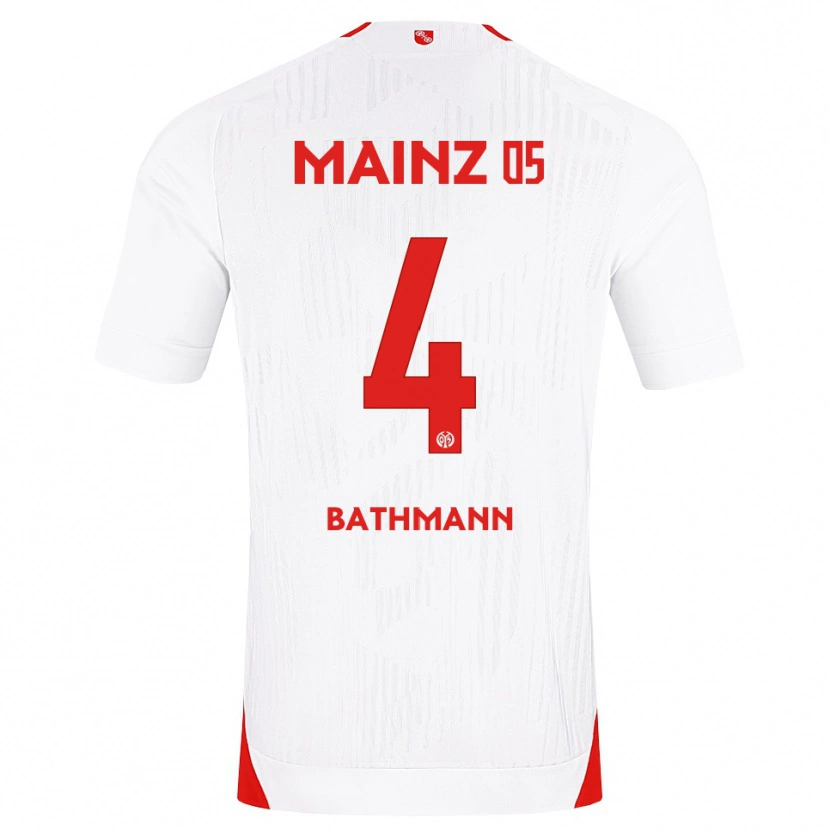 Danxen Kid Kara Bathmann #4 White Red Yellow Away Jersey 2026/27 T-Shirt