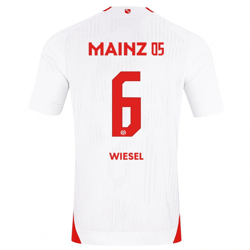 Danxen Kid Maggie Wiesel #6 White Red Yellow Away Jersey 2026/27 T-Shirt