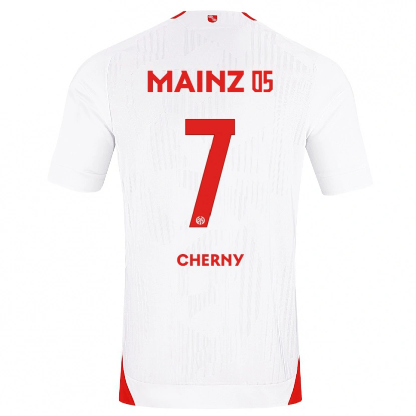 Danxen Kid Nick Cherny #7 White Red Yellow Away Jersey 2026/27 T-Shirt