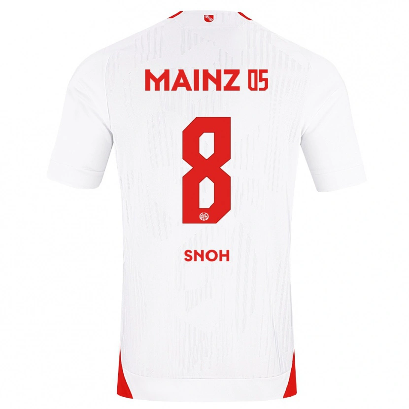 Danxen Kid Denton Snoh #8 White Red Yellow Away Jersey 2026/27 T-Shirt