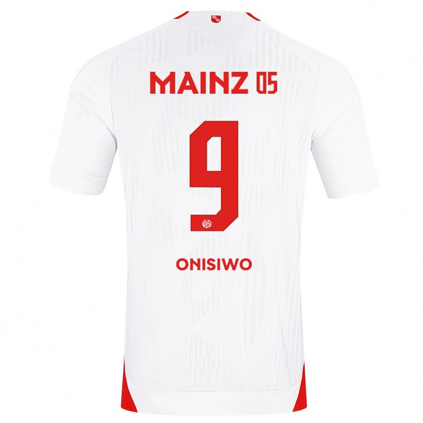 Danxen Kid Karim Onisiwo #9 White Red Yellow Away Jersey 2026/27 T-Shirt