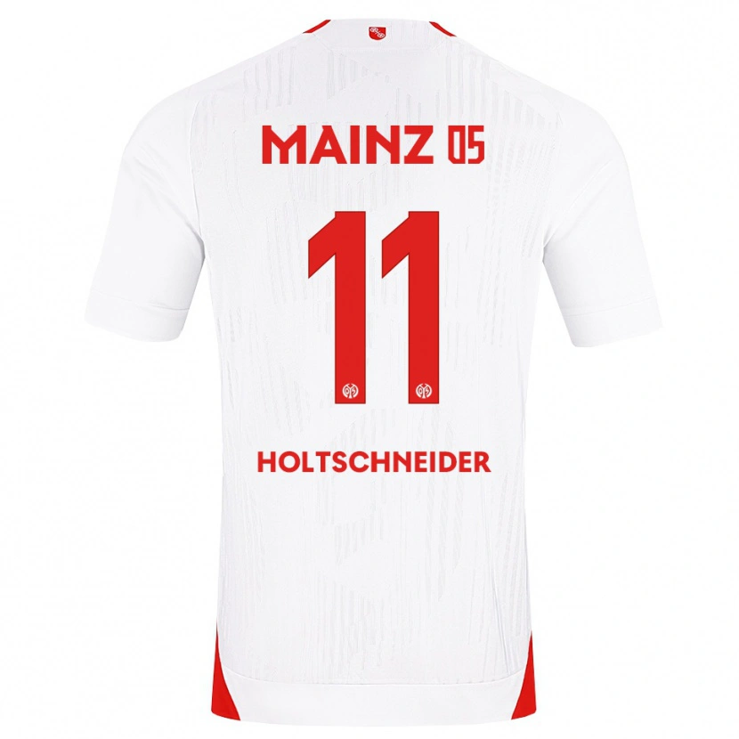Danxen Kid Hannah Holtschneider #11 White Red Yellow Away Jersey 2026/27 T-Shirt
