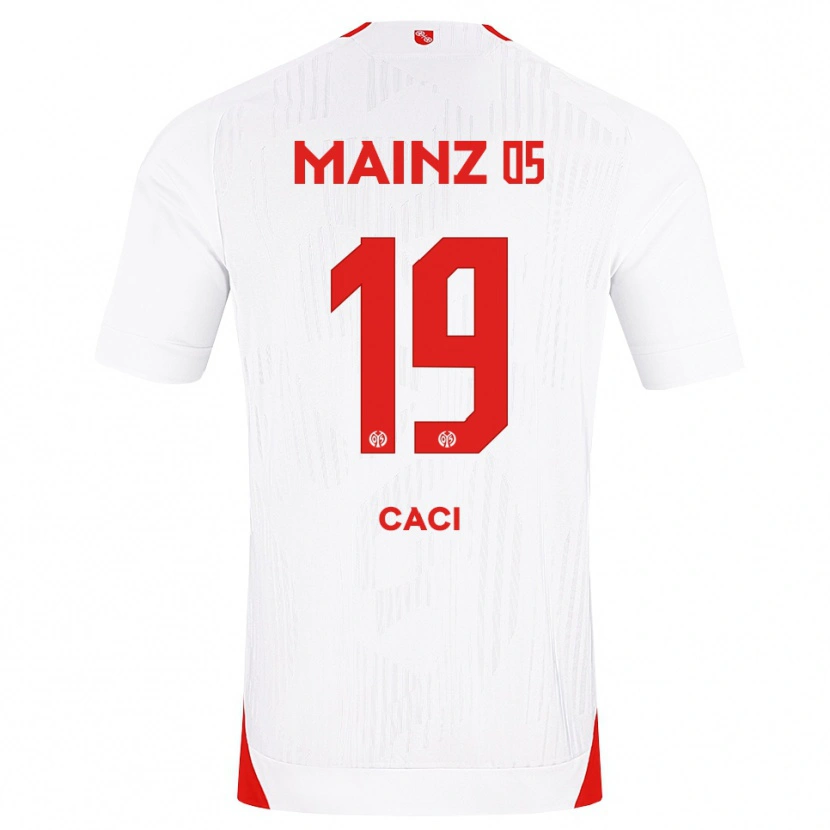 Danxen Kid Anthony Caci #19 White Red Yellow Away Jersey 2026/27 T-Shirt