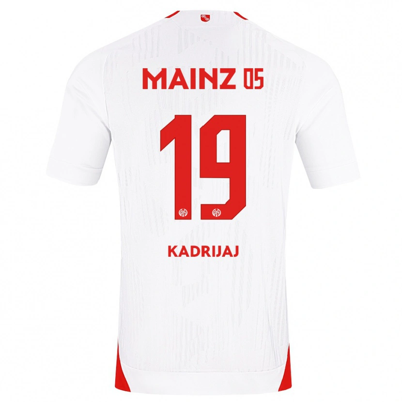 Danxen Kid Smail Kadrijaj #19 White Red Yellow Away Jersey 2026/27 T-Shirt