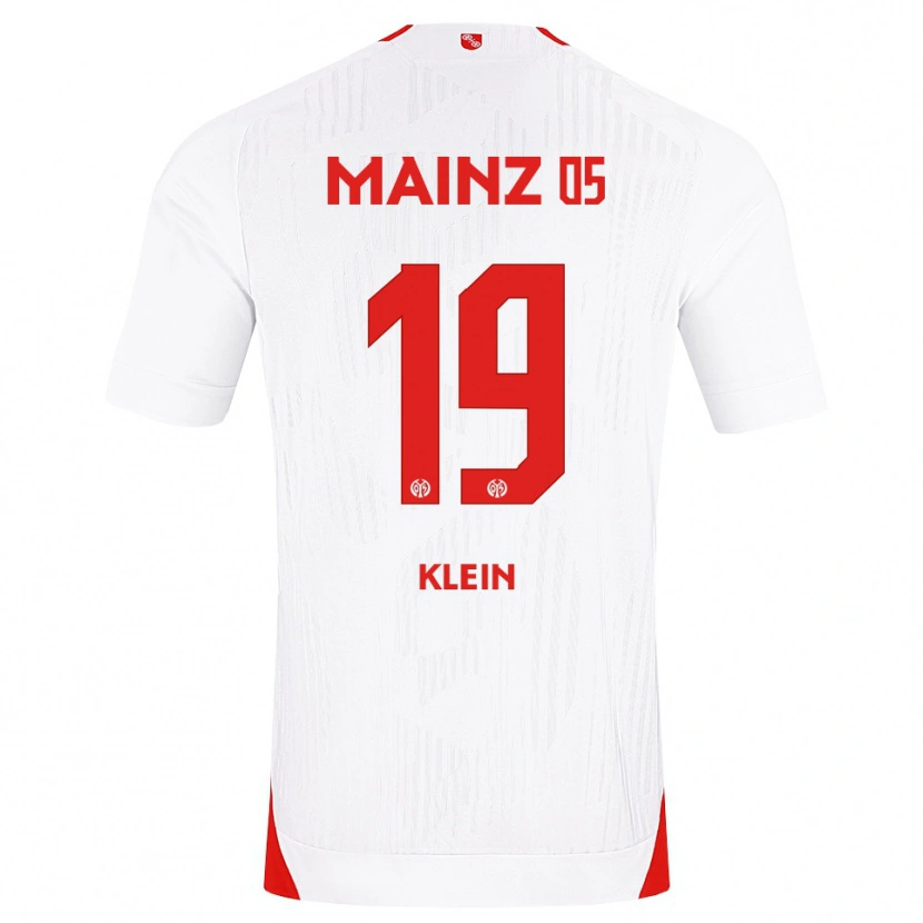 Danxen Kid Yannis Klein #19 White Red Yellow Away Jersey 2026/27 T-Shirt