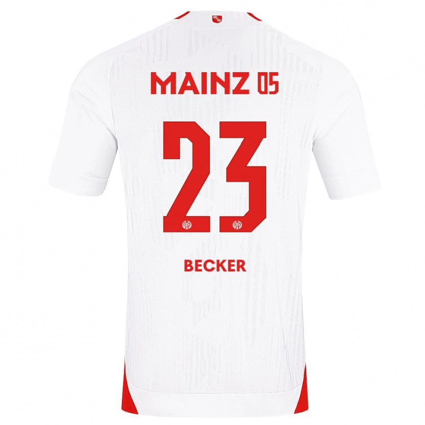 Danxen Kid Sheraldo Becker #23 White Red Yellow Away Jersey 2026/27 T-Shirt