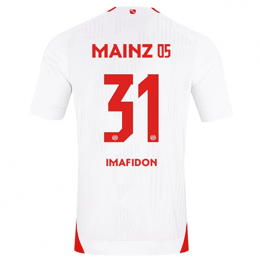 Danxen Kid Daniel Imafidon #31 White Red Yellow Away Jersey 2026/27 T-Shirt