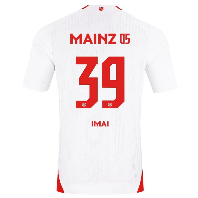 Danxen Kid Yurina Imai #39 White Red Yellow Away Jersey 2026/27 T-Shirt