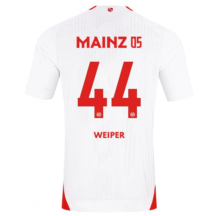 Danxen Kid Nelson Weiper #44 White Red Yellow Away Jersey 2026/27 T-Shirt