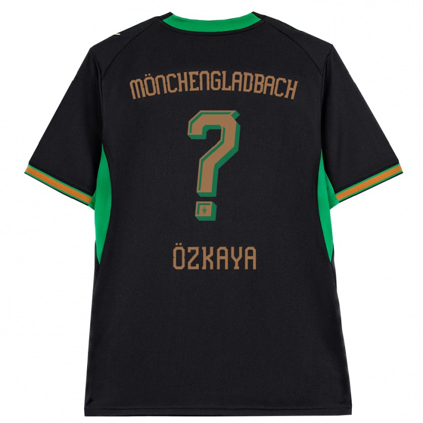 Danxen Kid Cengizhan Özkaya #0 Black Orange Green Brown Away Jersey 2026/27 T-Shirt