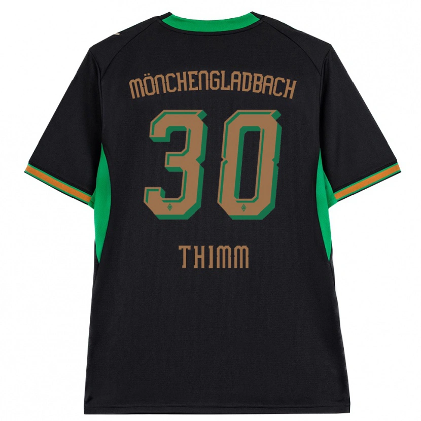 Danxen Kid Joshua Thimm #30 Black Orange Green Brown Away Jersey 2026/27 T-Shirt
