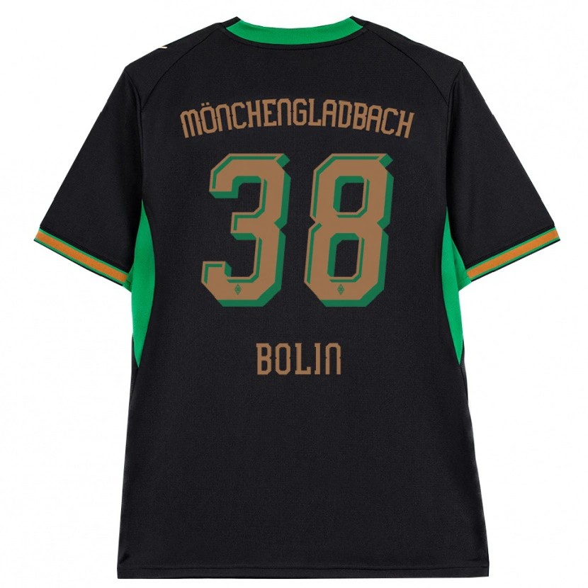Danxen Kid Hugo Bolin #38 Black Orange Green Brown Away Jersey 2026/27 T-Shirt