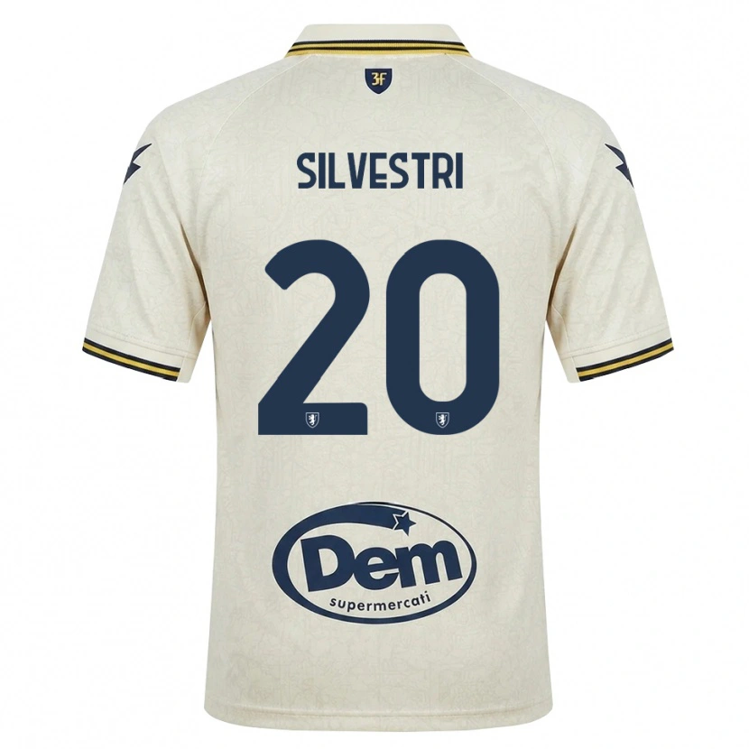 Danxen Kid Manuel Silvestri #20 Oldlace Yellow Black Away Jersey 2026/27 T-Shirt