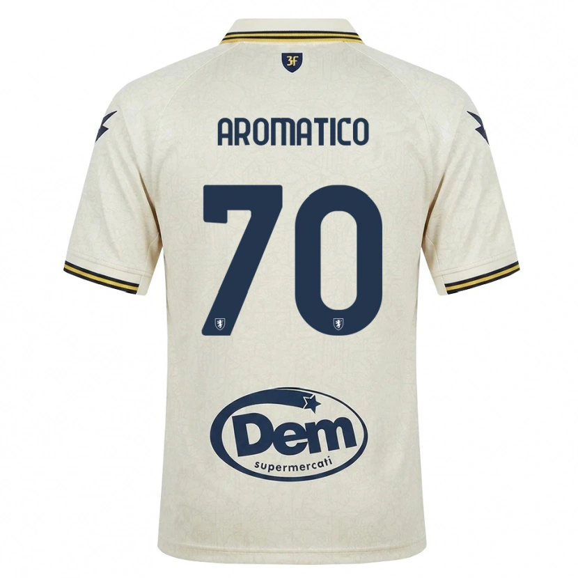Danxen Kid Raul Aromatico #70 Oldlace Yellow Black Away Jersey 2026/27 T-Shirt