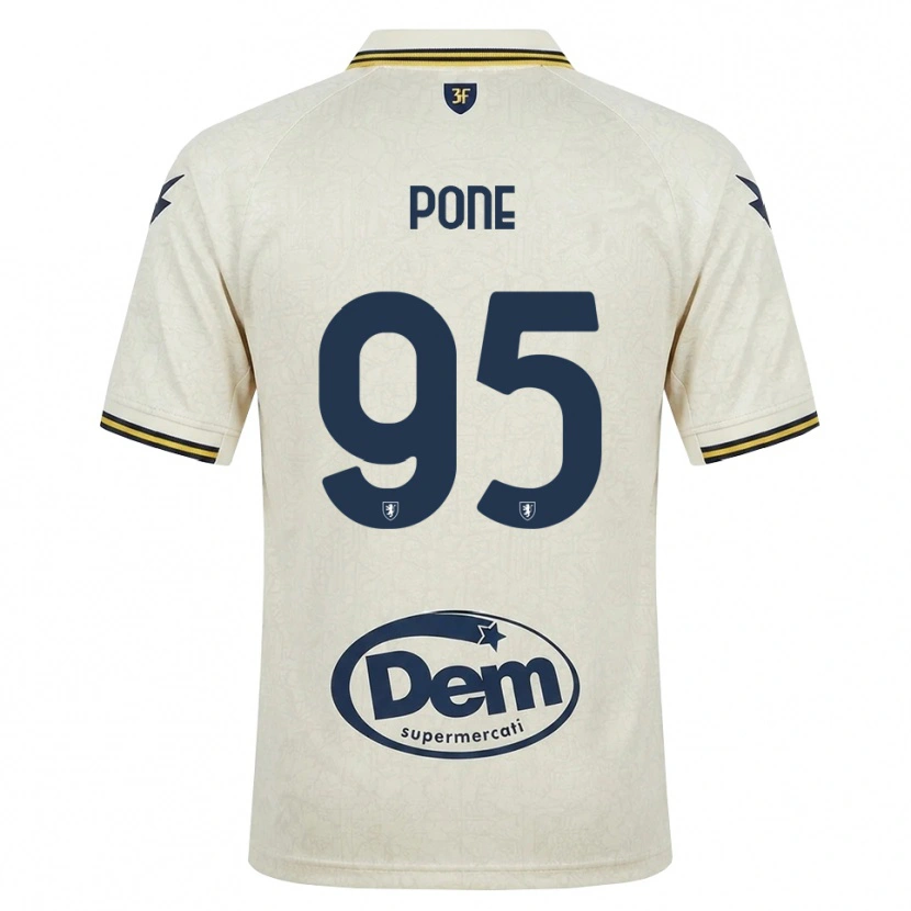 Danxen Kid Cristian Pone #95 Oldlace Yellow Black Away Jersey 2026/27 T-Shirt