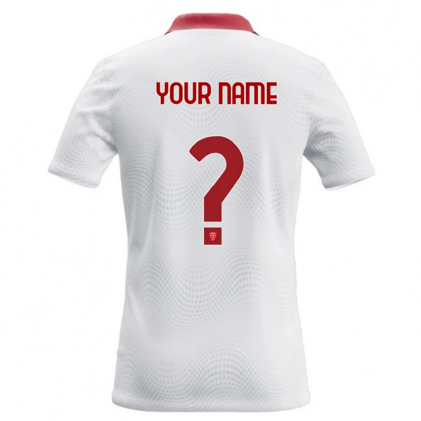 Danxen Kid Your Name #0 White Red Away Jersey 2026/27 T-Shirt