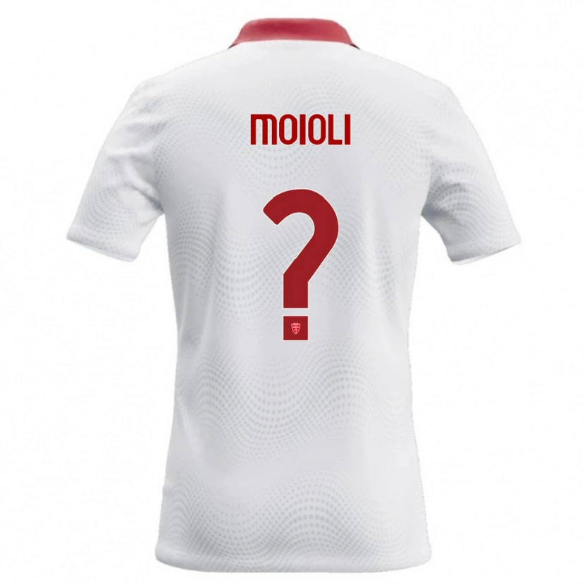 Danxen Kid Gabriel Moioli #0 White Red Away Jersey 2026/27 T-Shirt