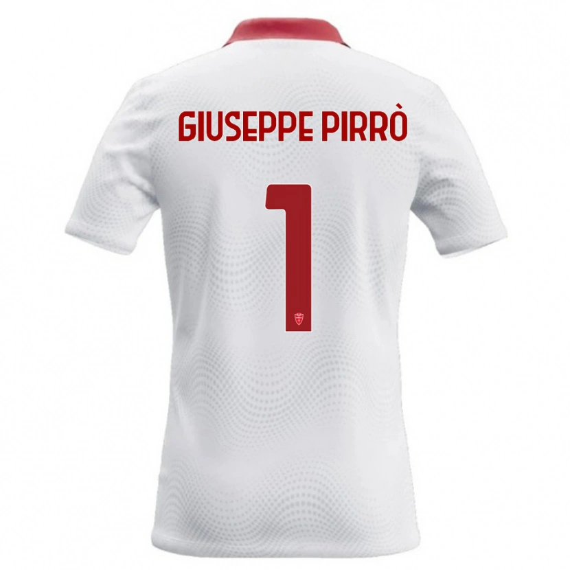 Danxen Kid Marco Giuseppe Pirrò #1 White Red Away Jersey 2026/27 T-Shirt