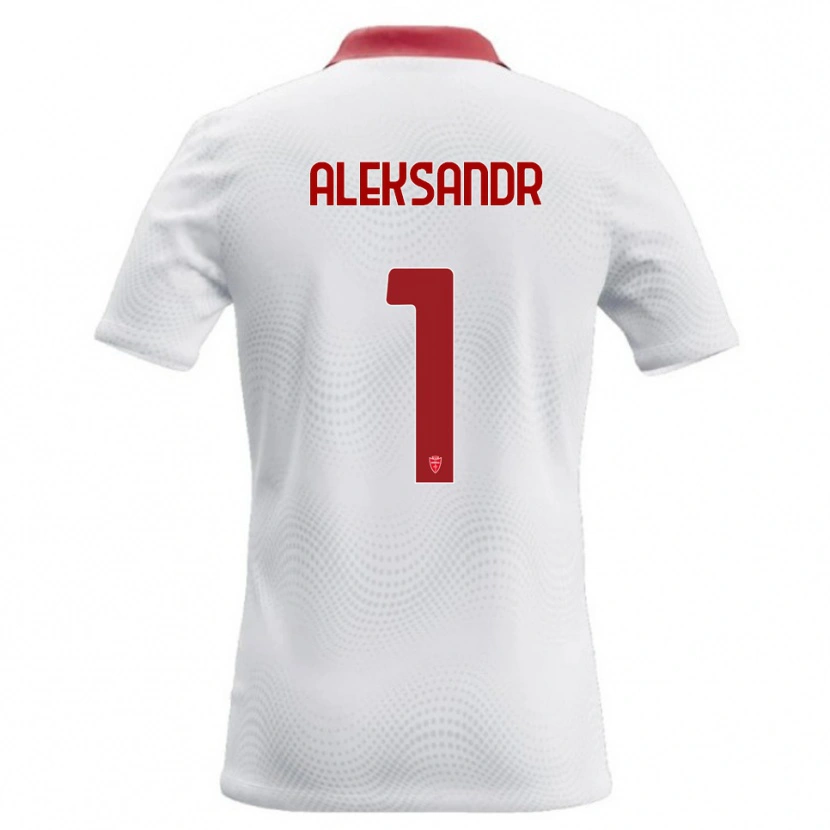 Danxen Kid Aleksandr Ballabio #1 White Red Away Jersey 2026/27 T-Shirt