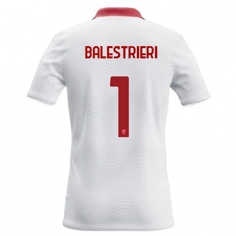 Danxen Kid Alessandro Balestrieri #1 White Red Away Jersey 2026/27 T-Shirt