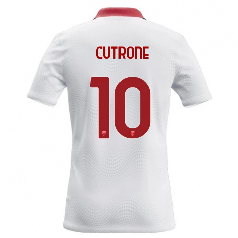 Danxen Kid Patrick Cutrone #10 White Red Away Jersey 2026/27 T-Shirt