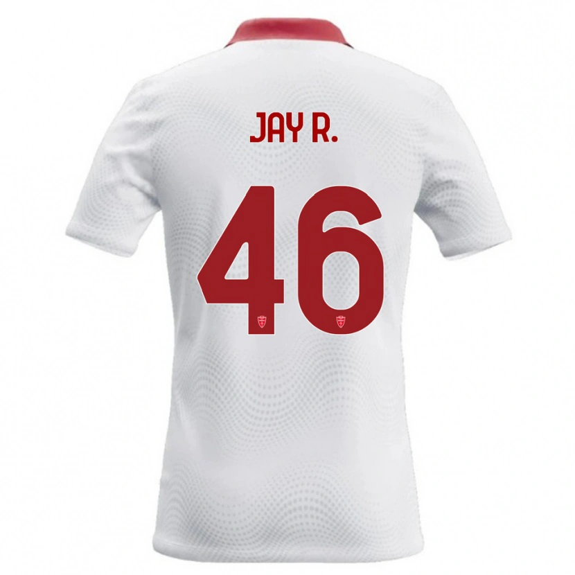 Danxen Kid Jay Robinson #46 White Red Away Jersey 2026/27 T-Shirt