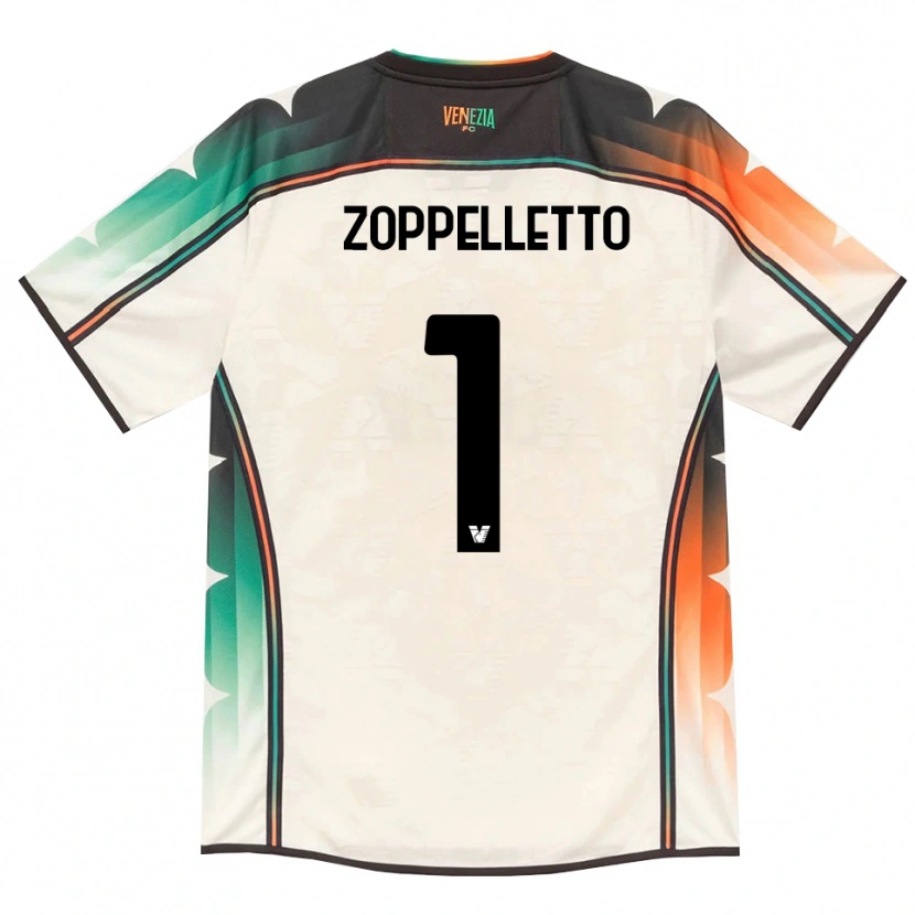 Danxen Kid David Zoppelletto #1 Oldlace Orange Green Away Jersey 2026/27 T-Shirt