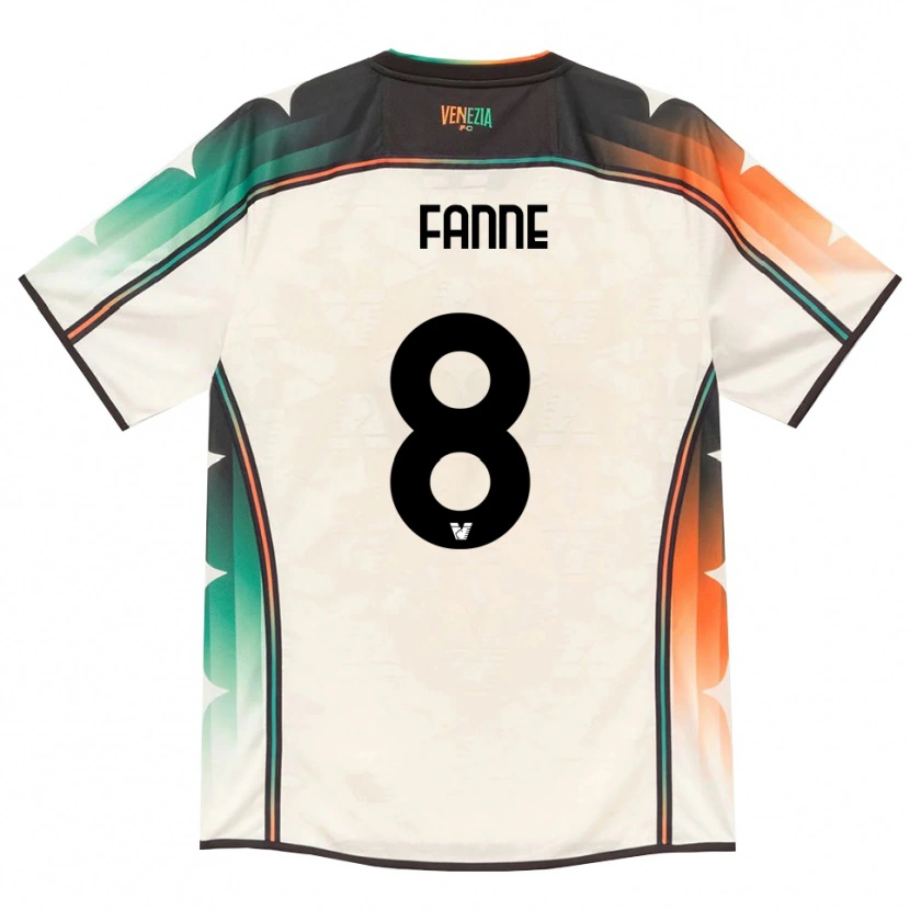 Danxen Kid Lamine Fanne #8 Oldlace Orange Green Away Jersey 2026/27 T-Shirt