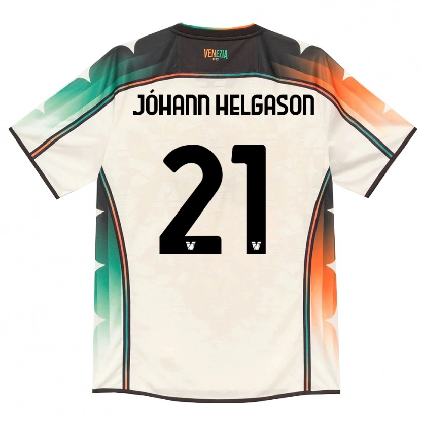 Danxen Kid Thórir Jóhann Helgason #21 Oldlace Orange Green Away Jersey 2026/27 T-Shirt