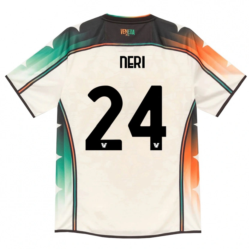 Danxen Kid Filippo Neri #24 Oldlace Orange Green Away Jersey 2026/27 T-Shirt