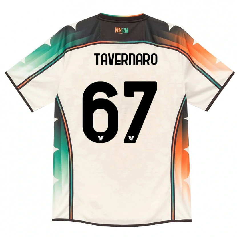 Danxen Kid Federico Tavernaro #67 Oldlace Orange Green Away Jersey 2026/27 T-Shirt