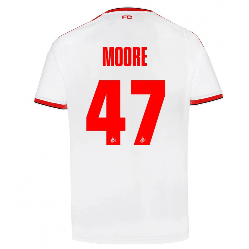 Danxen Men Mikey Moore #47 White Red Black Home Jersey 2026/27 T-Shirt