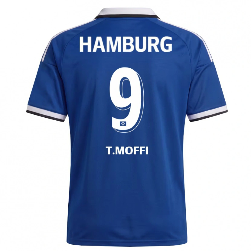 Danxen Men Terem Moffi #9 White Blue Away Jersey 2026/27 T-Shirt