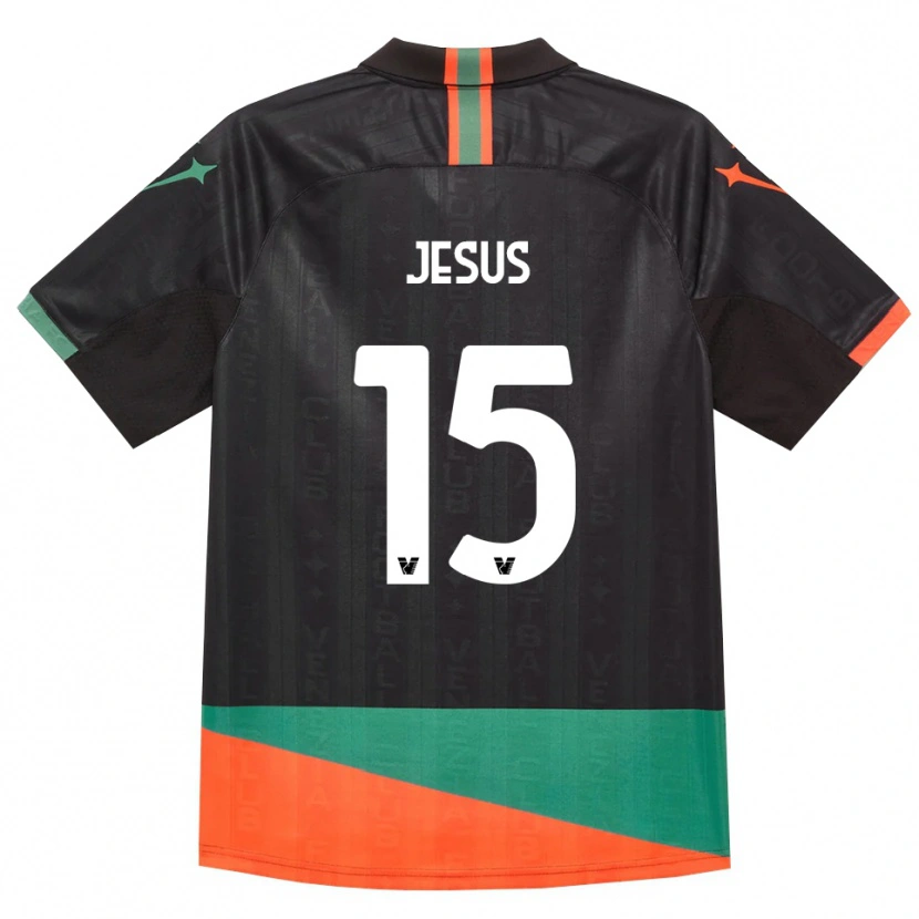 Danxen Men Juan Jesus #15 Black Orange Green Home Jersey 2026/27 T-Shirt