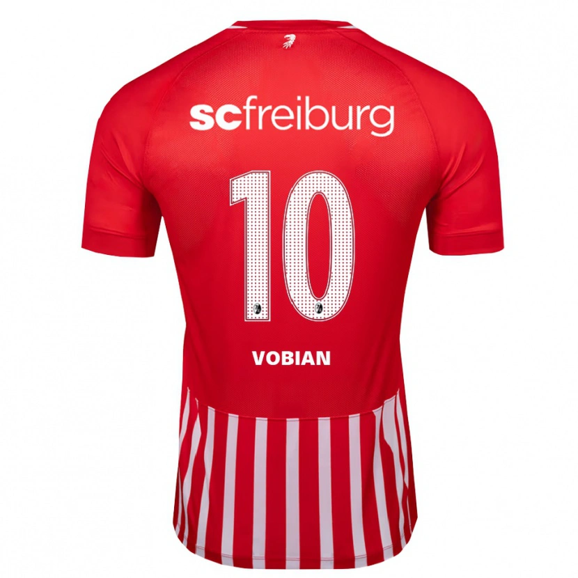 Danxen Men Selina Vobian #10 Red White Black Home Jersey 2026/27 T-Shirt
