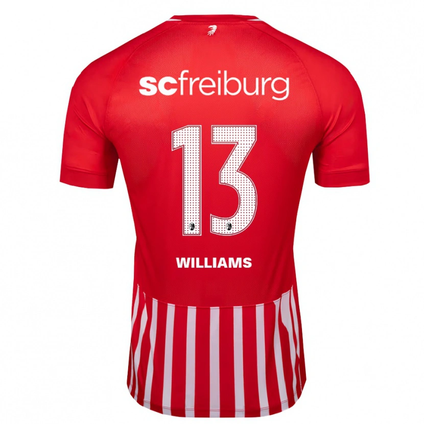 Danxen Men Daniel Williams #13 Red White Black Home Jersey 2026/27 T-Shirt