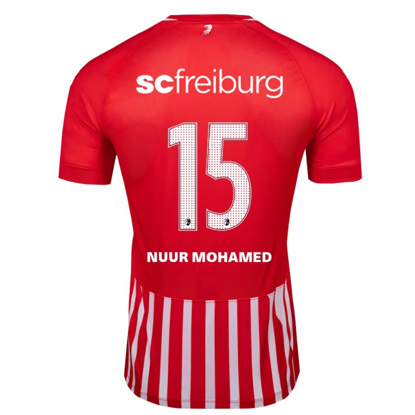 Danxen Men Billal Mohamed #15 Red White Black Home Jersey 2026/27 T-Shirt