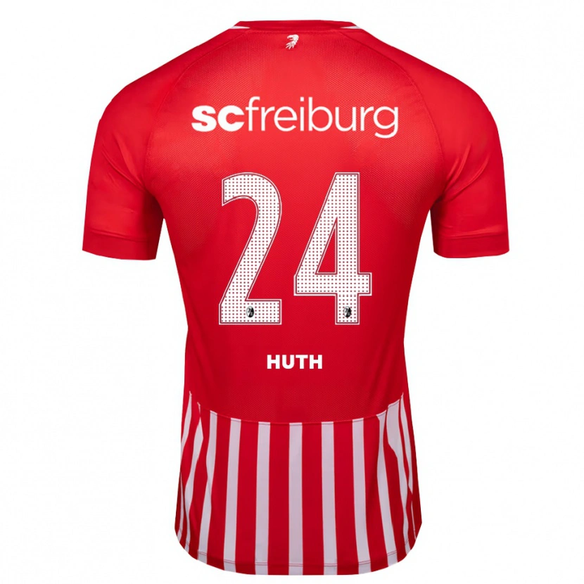 Danxen Men Jannik Huth #24 Red White Black Home Jersey 2026/27 T-Shirt