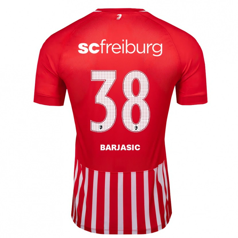 Danxen Men Josip Barjasic #38 Red White Black Home Jersey 2026/27 T-Shirt