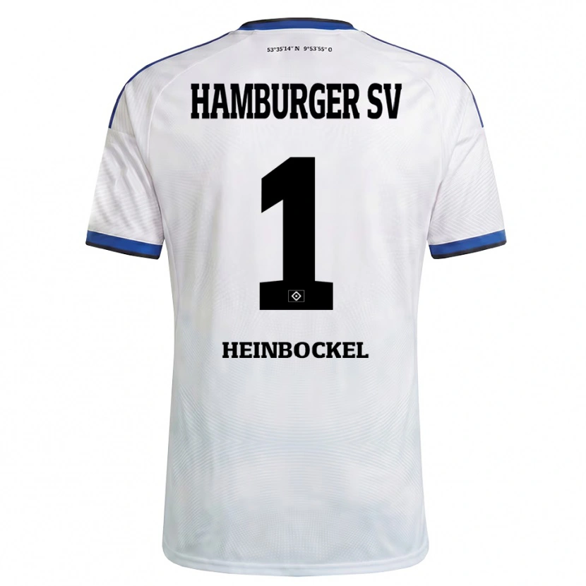 Danxen Men Simon Heinbockel #1 White Black Blue Home Jersey 2026/27 T-Shirt