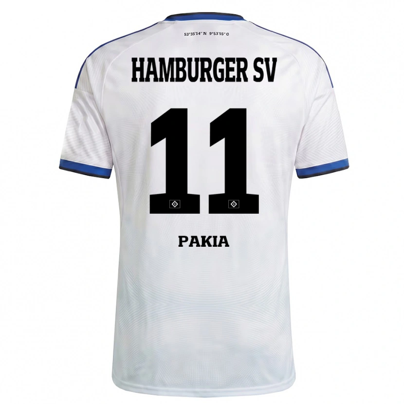 Danxen Men Ware Pakia #11 White Black Blue Home Jersey 2026/27 T-Shirt