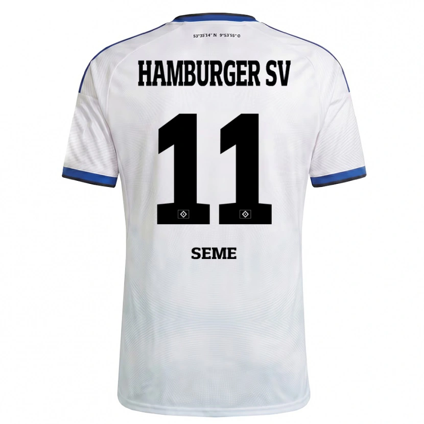 Danxen Men Anna-Katharina Seme #11 White Black Blue Home Jersey 2026/27 T-Shirt