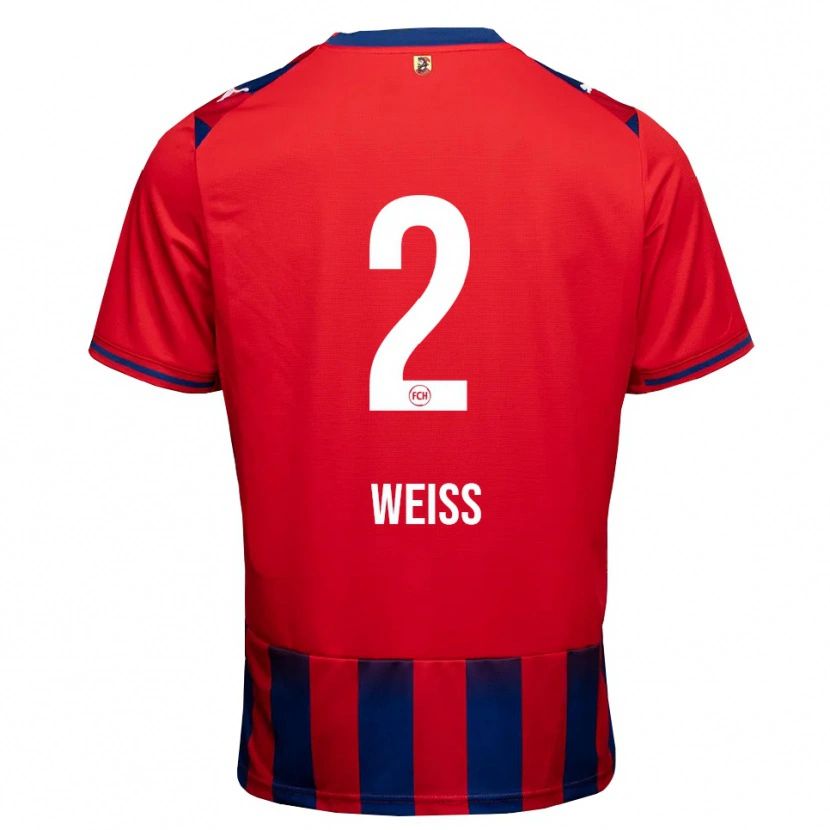 Danxen Men Philipp Weiß #2 Royal Blue White Red Home Jersey 2026/27 T-Shirt
